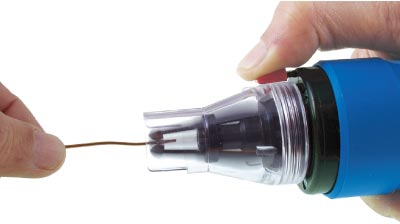 トリプルブレードストリッパーの使用例