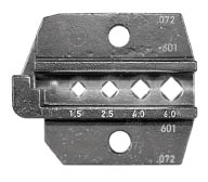 交換可能で、あらゆる端子、コネクターに対応する豊富なラインアップ。