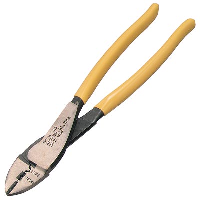 クリンプツール 30-429 絶縁被覆付・裸端子用。