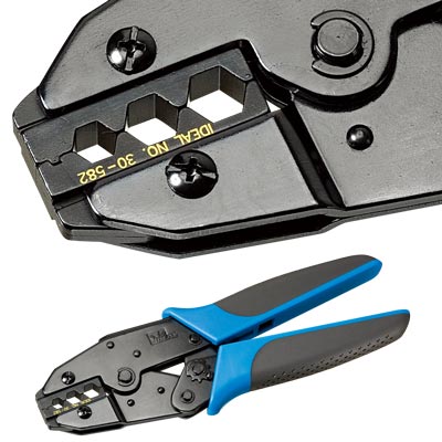 30-582 クリンプマスター ダイスをセットした状態