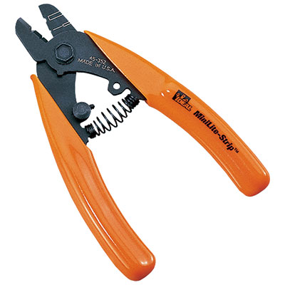 「ミニライトストリッパー」（光ファイバー）45-352 光ファイバーケーブル専用ストリッパー。