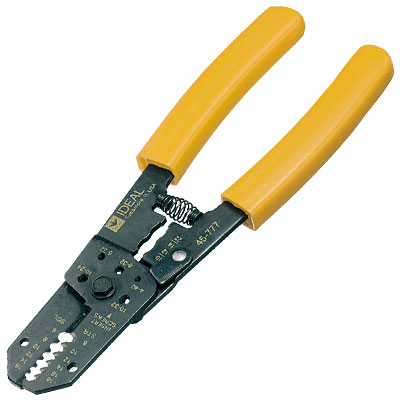 多機能ツール 45-777 ストリップ,圧着,切断等の7つの機能を装備。