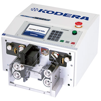 全自動測長切断ストリップ機「キャスティング」C373A 30sqまで処理可能なハイパワーマシン。