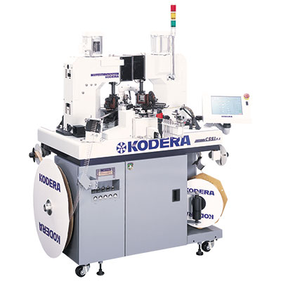 全自動端子圧着機「キャスタグノン」全自動両端圧着機 C551Se シンプルでコンパクトな最先端全自動両端圧着機。