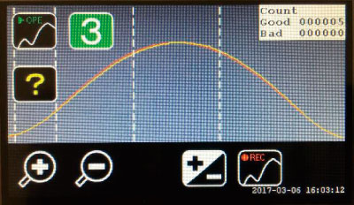 大きく見やすい画面