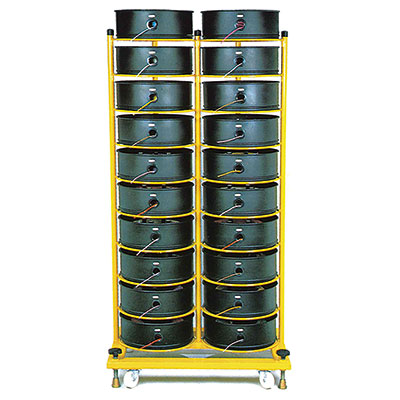 10段2列スタンド 使用例