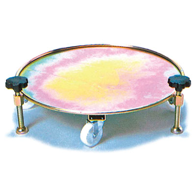 台車（ストッパー付）電線リール用 作業のしやすい所へ自由に移動し、固定できる専用台車。