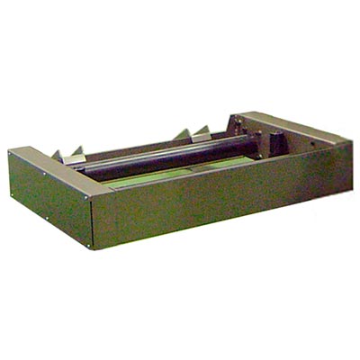 簡易ドラムサプライローラー EM-202BH ブレーキ付きで回り過ぎを防ぐアンダーローラー。