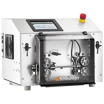 全自動ケーブル切断・ストリップ装置 ES9380【EcoStrip 9380】 プロフェッショナルユースに対応する全自動ケーブル切断・ストリップ装置のエントリーモデル。