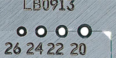 替刃のサンプル画像LB-913/LB-916/LB-919