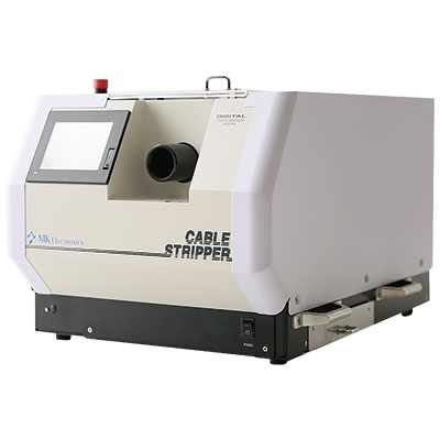 デジタルケーブルストリッパ MKS200 作業には熟練のスキルを必要とせず、女性にも安心な安全設計