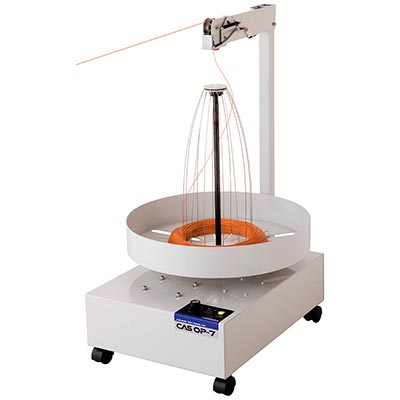 自動線材供給装置 CAS OP-7 束線材の内側から保持する事により、巻き崩れを防止します。