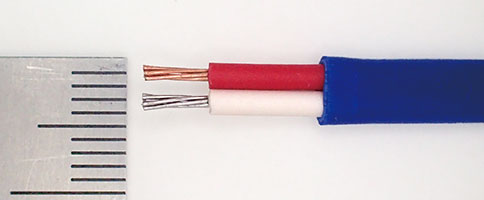 特注刃作成例 電線サンプル